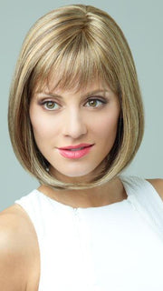 PETITE PORTIA by Rene of Paris in CRÈME BRULEE | Medium Golden Blonde with Light Blonde highlights and Dark Blonde roots