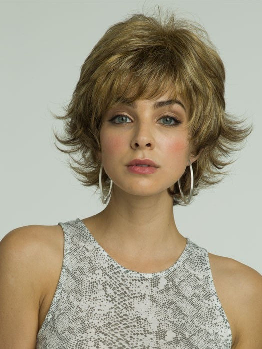 Revlon Wigs Adelle Wig : Capless and Lightweight - Color 10/140T (Pralines and Cream)