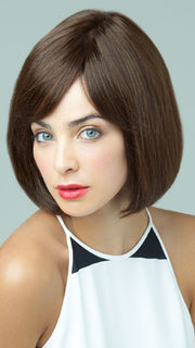 Revlon Wigs Paloma Wig : 100% Human Hair | Color DARK-CHOCOLATE PPC MAIN IMAGE FB MAIN IMAGE