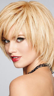 All face shapes are enhanced with this layered, short cut
