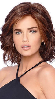 EDITOR'S PICK by Raquel Welch in RL6/30H CHOCOLATE COPPER | Dark Medium Brown Evenly Blended with Medium Auburn Highlights