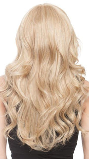 Shown here curled with a 1 inch barrel curling iron 