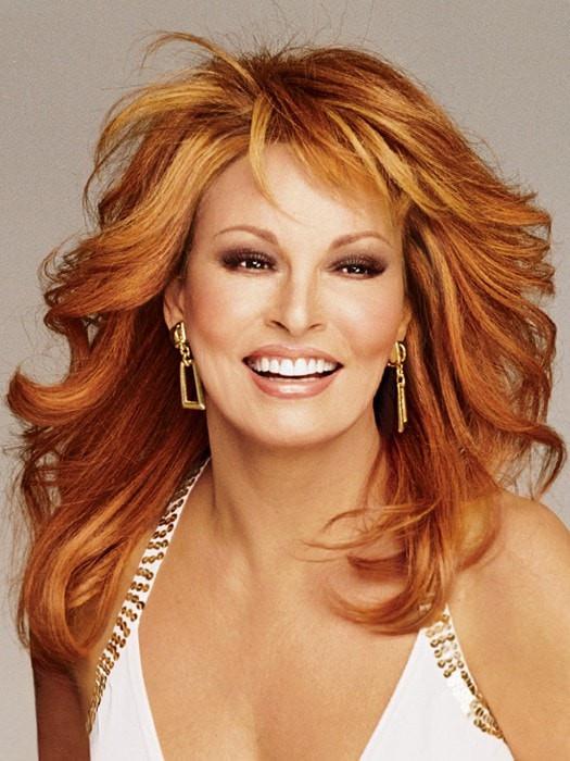 KNOCKOUT by Raquel Welch in 28S GLAZED FIRE | Fiery Red  with Bright Red Highlights on Top