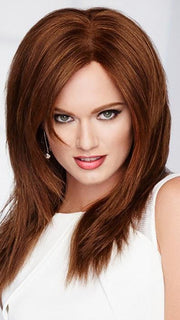 Dark Red Human Hair Wig by Raquel Welch in R6/30