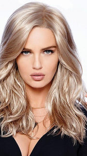 LONGING FOR LONG by Raquel Welch in R14/88H GOLDEN WHEAT | Dark Blonde Evenly Blended with Pale Blonde Highlights
