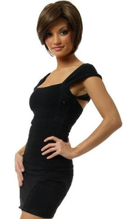 Features a lace front Sheer Indulgence™ top and Tru2Life® synthetic fiber