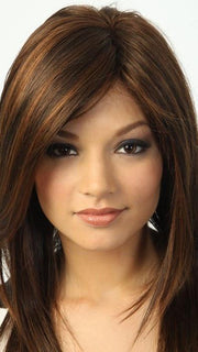 SHOW STOPPER by Raquel Welch in  RL6/28 BRONZED SABLE | Medium Brown Evenly Blended with Medium Ginger Blonde