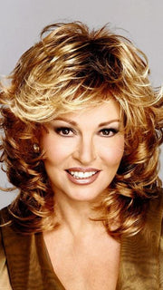 TRESS by Raquel Welch in R29S GLAZED STRAWBERRY | Light Red With Golden Blonde Highlights