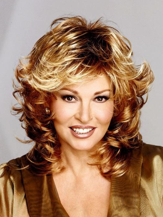 TRESS by Raquel Welch in R29S GLAZED STRAWBERRY | Light Red With Golden Blonde Highlights
