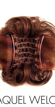 The Magic Combs interlock around your ponytail or hair to create a natural look that is comfortable and stylish for any occasion.