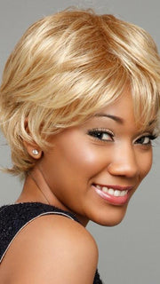 VOLTAGE LARGE by Raquel Welch in R25 GINGER BLONDE | Medium Golden Blonde with Subtle Blonde Highlights