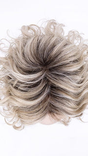 CHAMPAGNE ROOTED 24.23.16 | Lightest Ash Blonde and Lightest Pale Blonde with Medium Blonde Blend and Shaded Roots