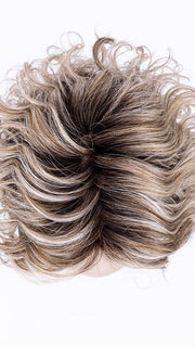 PEARL ROOTED 101.49.14 | Pearl Platinum and Dark Ash Blonde with Grey Blend and Shaded Roots
