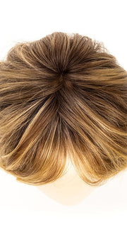 BERNSTEIN-MULTI-SHADED 12.26.27 | Lightest Brown and Light Golden Blonde blend with Dark Strawberry Blonde Highlights and Shaded Roots