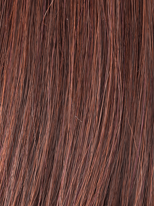 CHERRY RED ROOTED 133.33 | Red Violet and Dark Auburn Blend with Shaded Roots