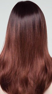Built-in volume, and the length allows you to style in to an updo
