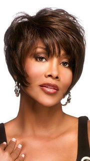 MOORE by Vivica Fox in FS4/30 | 80% Medium Dark Brown with 20% Copper Blonde Frost PPC MAIN IMAGE FB MAIN IMAGE