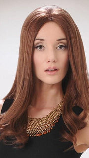 AMBER HAND TIED by Wig Pro in 33 | DARK AUBURN