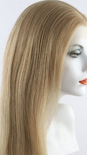 10/14T Medium Golden Brown Brown Blended with Dark Ash Blonde, Dark Ash Blonde Tips