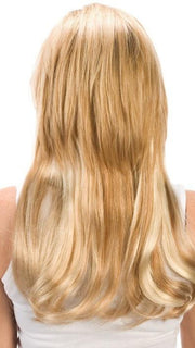 18" 5 LAYERS CLIP IN VOLUMIZER by WigPro in color 27/613 | Strawberry Blonde blended with Bleach Blonde PPC MAIN IMAGE FB MAIN IMAGE