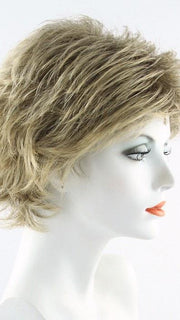 24B/18T Golden Blonde Blended with Ash Blonde, Ash Blonde Tips