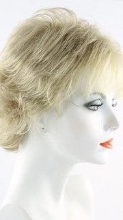 16GR Dark Ash Blonde with Dark Ash Blonde and Bleach Blonde Front