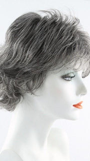 44 Dark Brown Blended with 65% Grey