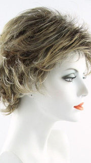 GOLDEN-MINK Butterscotch Blonde with Platinum Blonde Highlights, dark roots