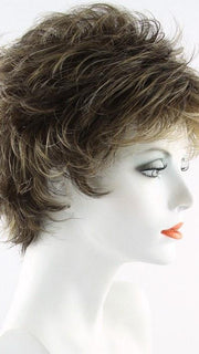 ROCKY-ROAD Medium Chestnut Brown Highlighted with Strawberry Blonde and Ash Blonde