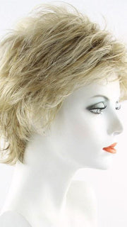 VANILLA-CREAM Platinum Blonde Blended with Neutral Blonde and Golden Blonde
