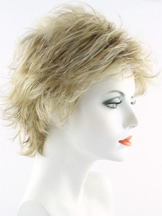 VANILLA-CREAM Platinum Blonde Blended with Neutral Blonde and Golden Blonde